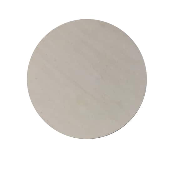 12 Pack: Round Framed Wood Tray Set by Make Market®